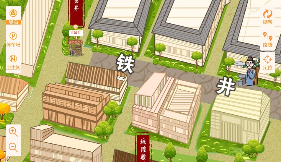 赣县智慧景区：手绘地图与语音导览的完美融合